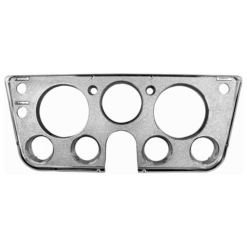 DASH BEZEL CHROME-FACE & TRIM 1967-68 CHEVROLET TRUCK
