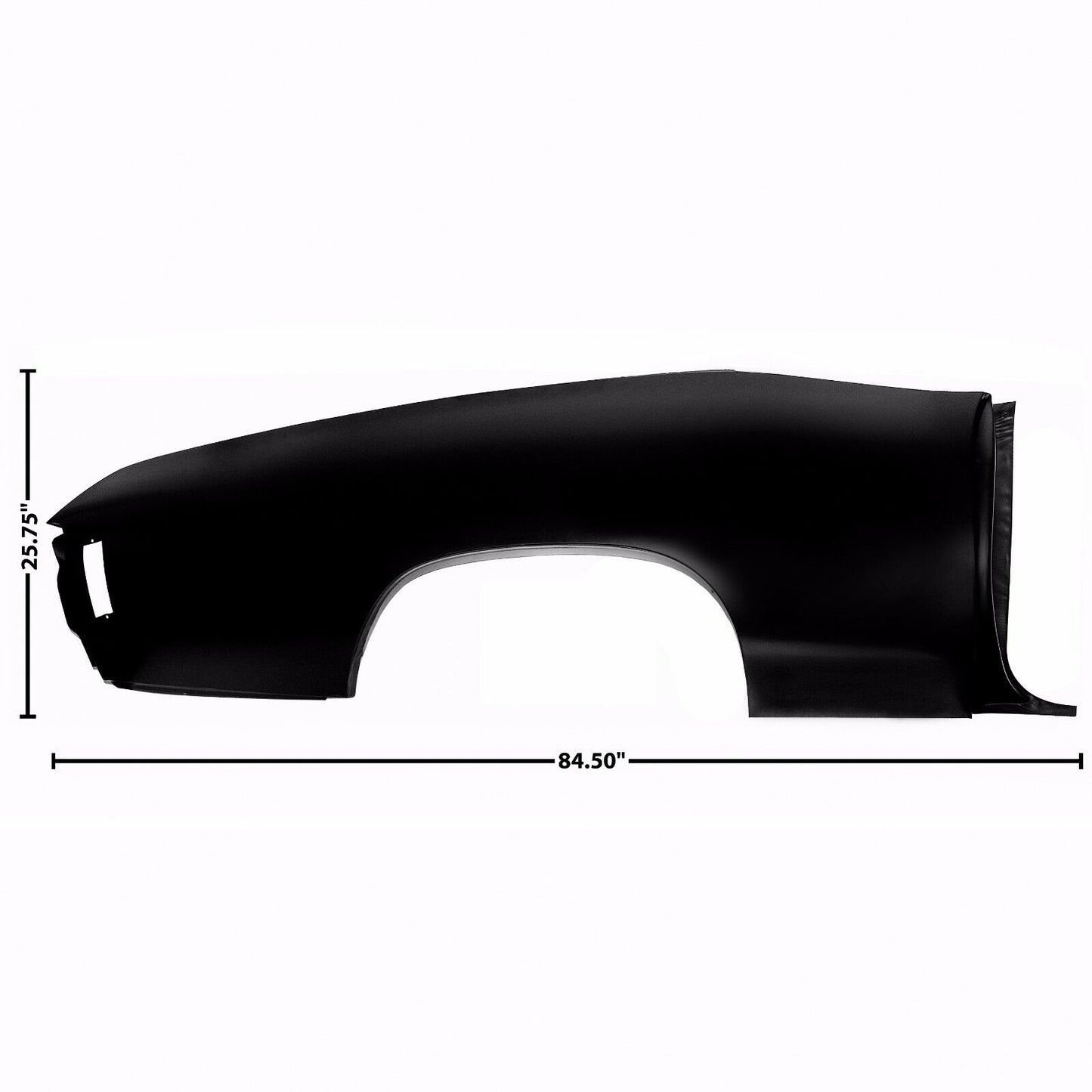 1970~1972 Chevelle Full Quarter Panel Convertible Right Side EDP Steel Dynacorn