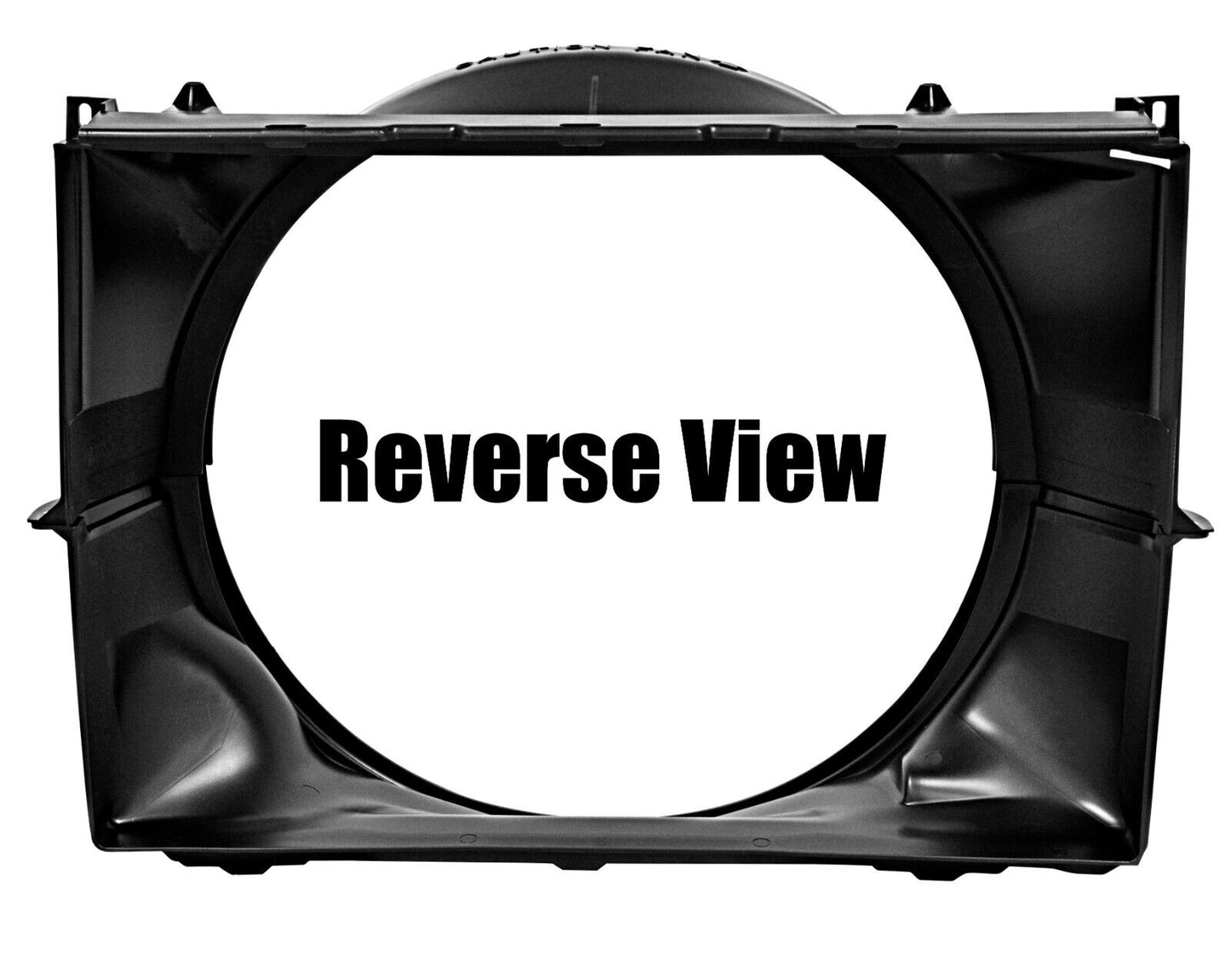 1981 82 83 84 85 86 87 Chevy Pickup Truck Fan Shroud Upper + Lower 8cyl w/AC Dii