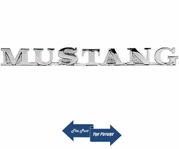 Fender Emblem ( MUSTANG ) Fits Either Side 1965 65 Ford Mustang MSEM64-1