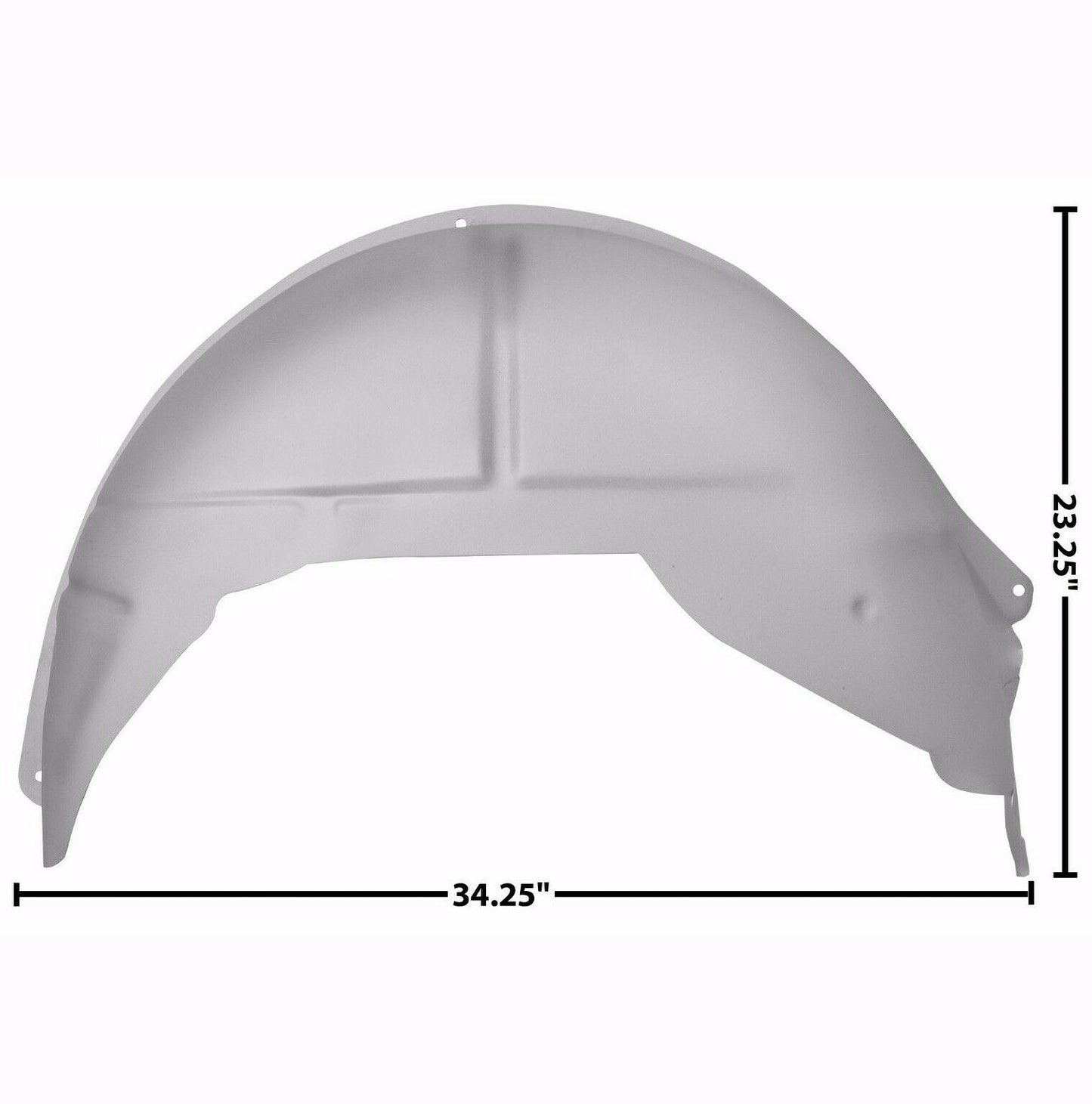 1964 65 66 67 GTO Inner Wheelhouse - Weld Through Primer - Right