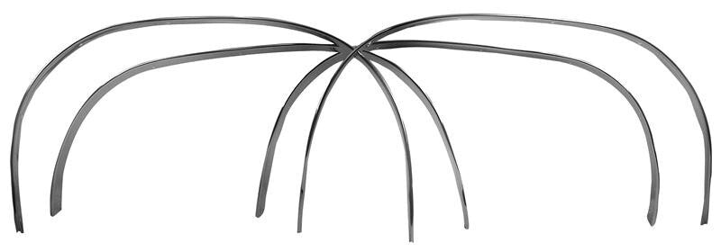 WHEEL OPENING MOLDING SET 4 PCS 1970-72 GTO