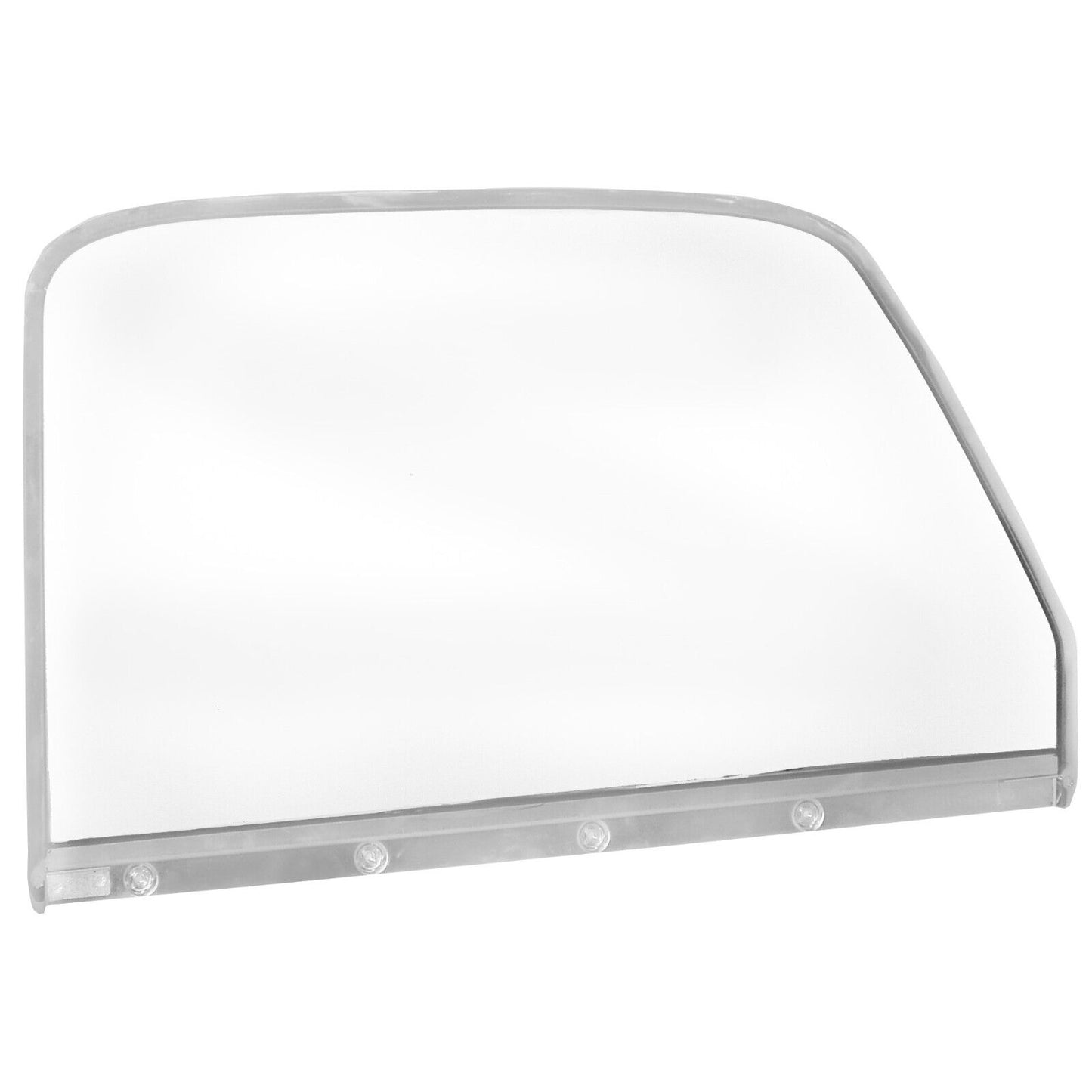 1947~1950 Chevy Pickup Truck Door Window Trim Chrome w/Clear Glass Left Side