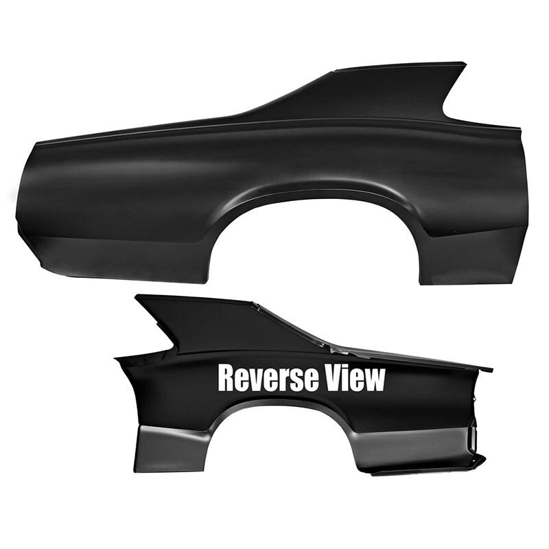 QUARTER PANEL RH PASSENGER SIDE 1970 MERCURY COUGAR (W/NO LAMP HOLE)