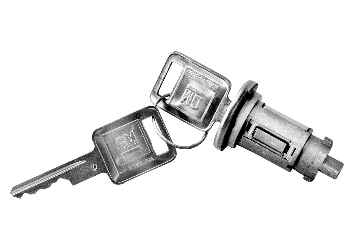 Lock Ignition GM Later Square Head '66-'72(on selct models.) * See Description*