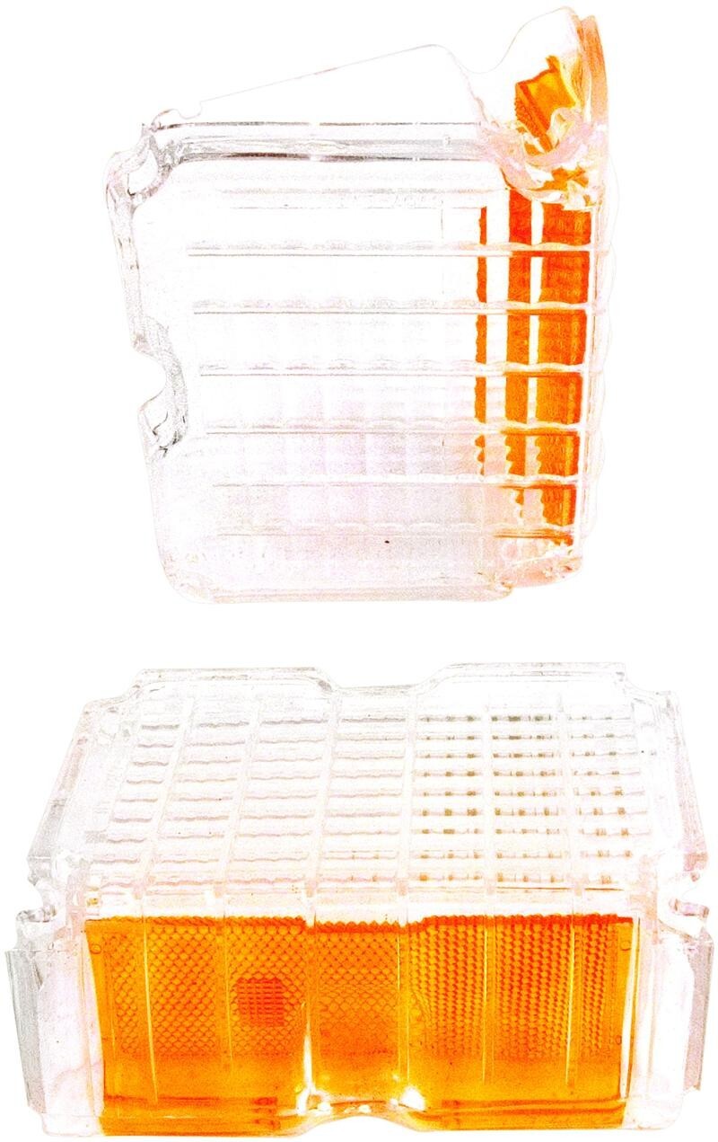 PARK LAMP LENS CLEAR 1972 CHEVELLE PAIR