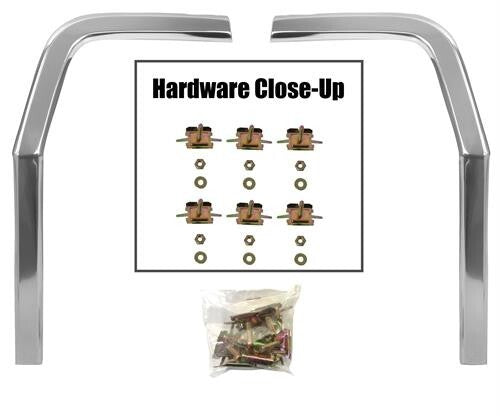 QUARTER COVE MOLDING 1962-65 NOVA PAIR