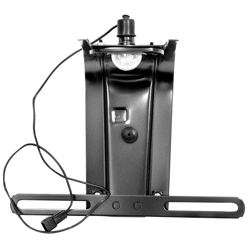 REAR LICENSE PLATE BRACKET 1954-59 CHEVROLET TRUCK W/LAMP