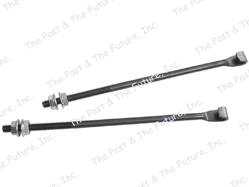 Battery Tray Clamp J Bolt Kit w/ Nuts - Pair / 2 PCS MSBT6770-1