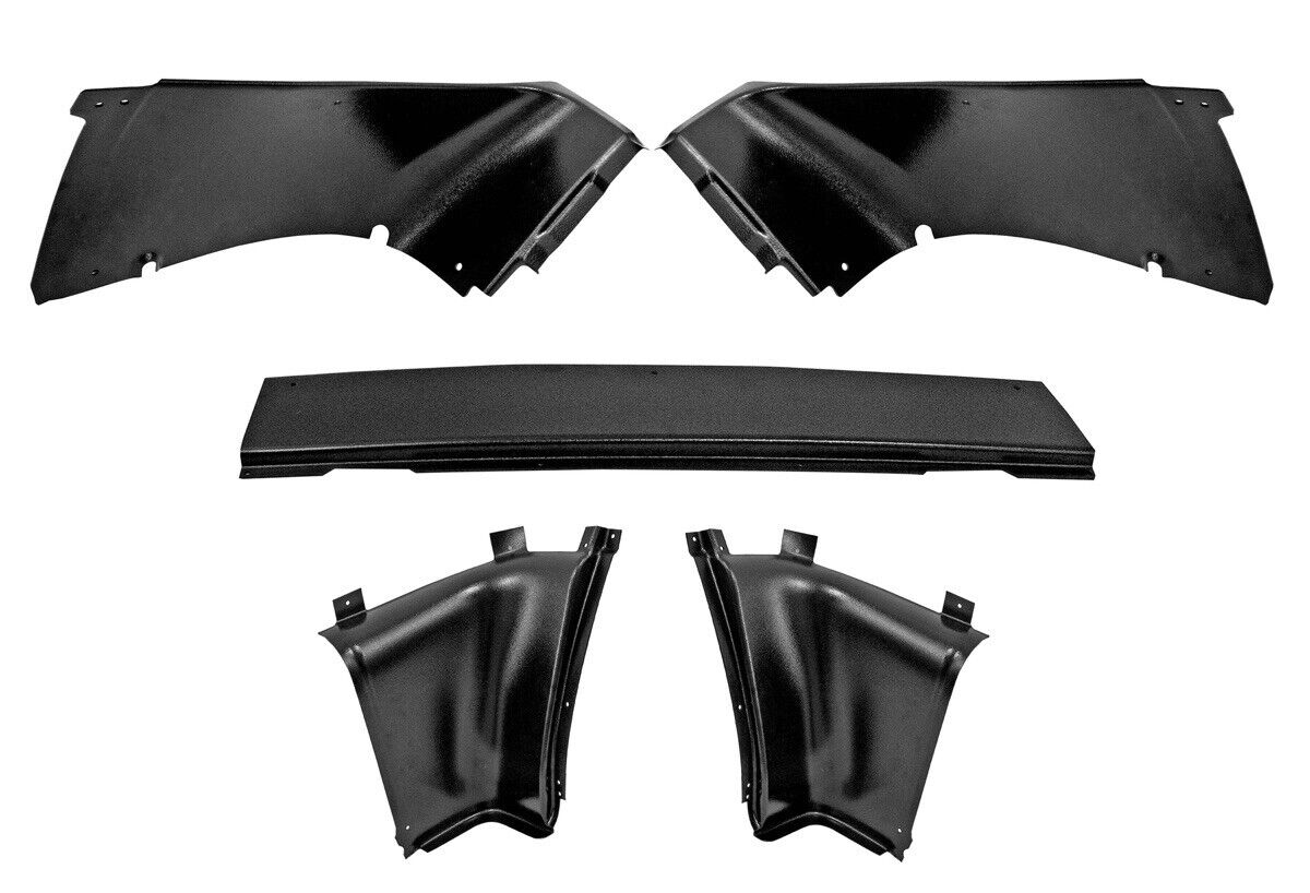 UPPER BACK TRIM 1967-68 MUSTANG 5 PCS FB
