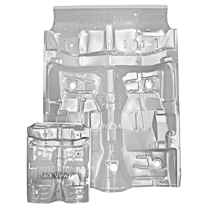 FLOOR PAN COMPLETE WREAR SEAT PAN 1964-67 CHEVELLE/GTO