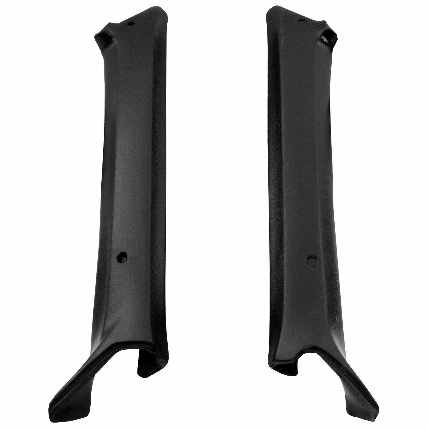 1969 Camaro Firebird Pillar Post Molding Coupe Black Pair 2 PCS