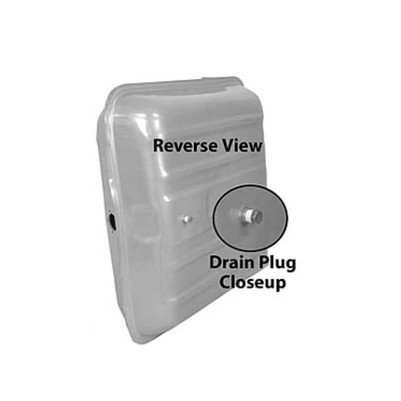 1955 1956 Chevrolet 210 Nomad Bel Air Fuel Gas Tank Round Corner Galvanized Dii