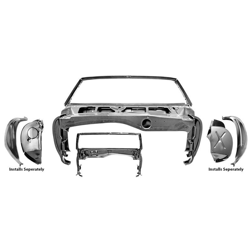 WINDSHIELD/COWL ASSEMBLY 1967 CHEVROLET CAMARO CONVERTIBLE