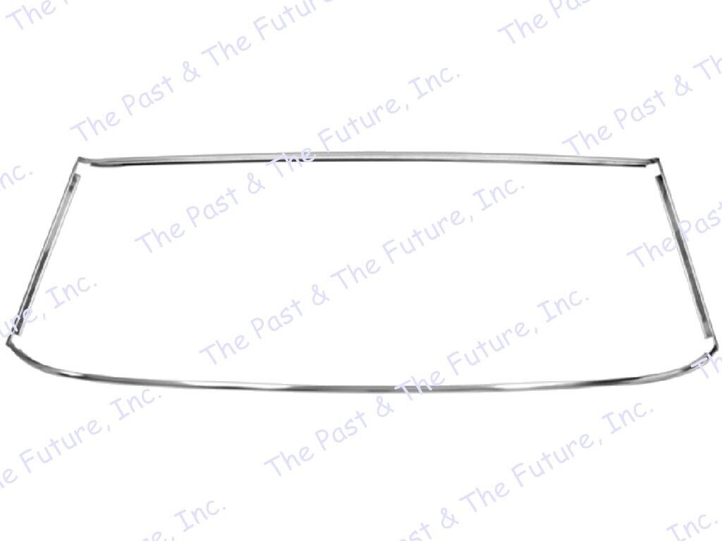 1962 63 64 65 66 67 Chevy Nova Windshield Molding Hard TOP 4 PCS Set NOMG6267-2