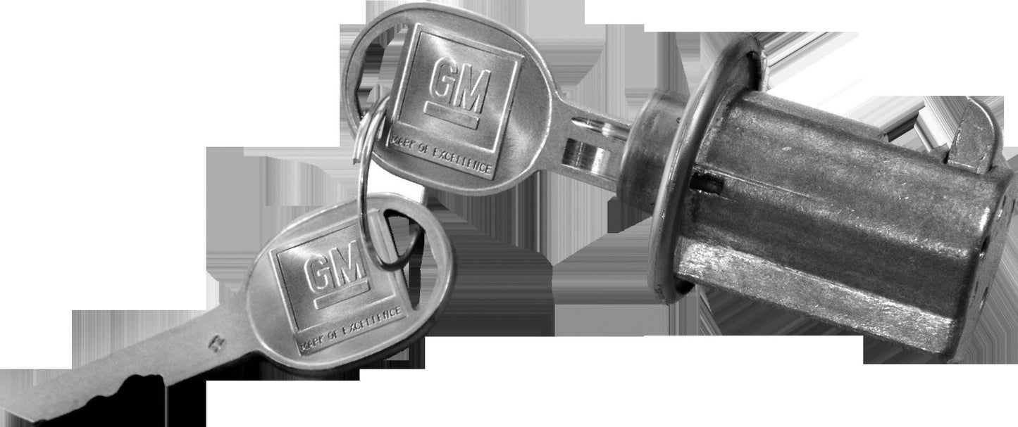 Glovebox Lock 61-63 Impala w/ Round Head Key Dynacorn 168