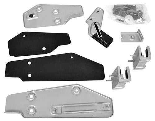 DOOR GLASS CHANNEL/RETAINER ASSEMBLY LH 1969-70 FORD MUSTANG