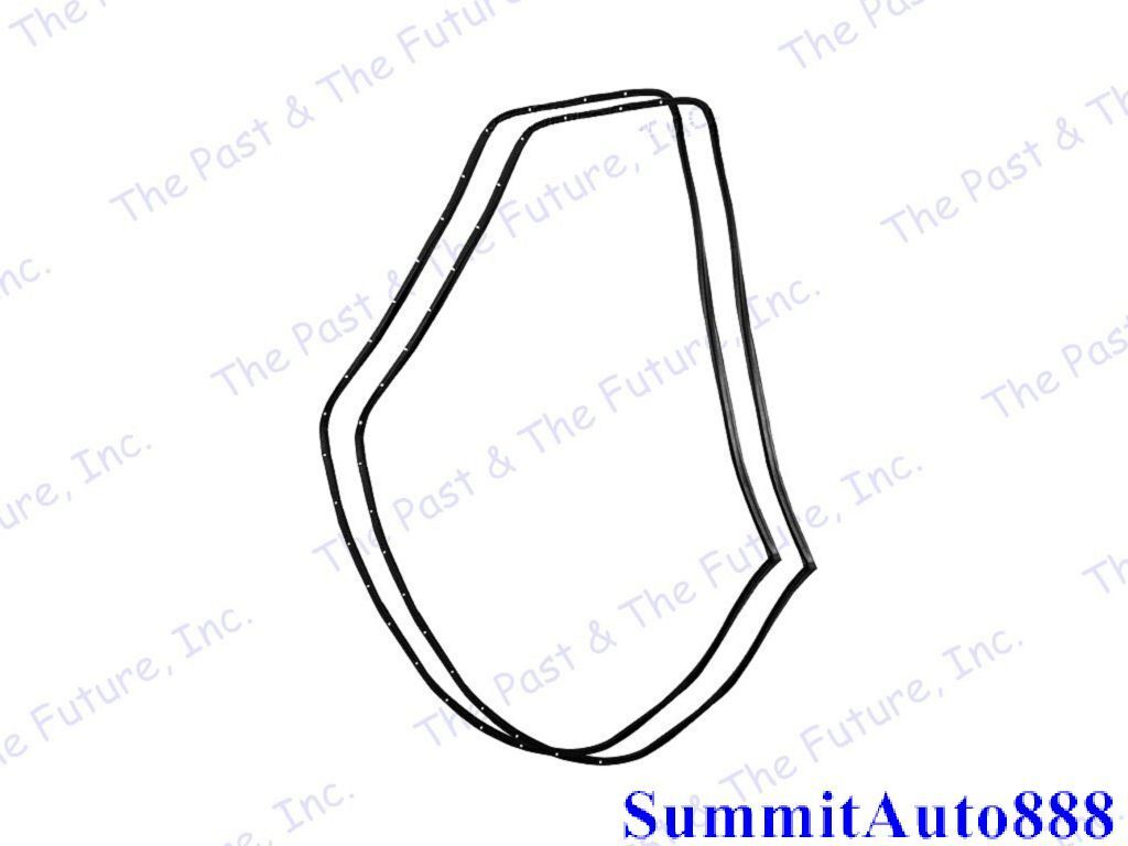 1964 1965 64 65 Chevy El Camino Door Frame Weather Strip - Pair 2PCS ELWE6465-1