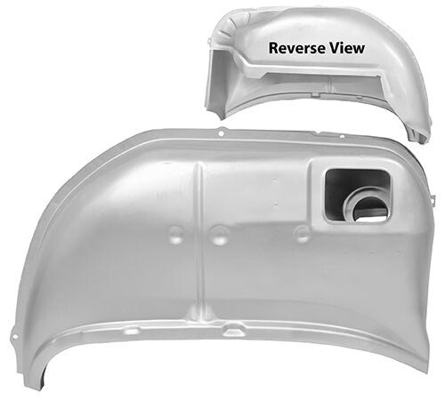 WHEELHOUSE COMPLETE LH -INNER & OUTER 1963 IMPALA CPE