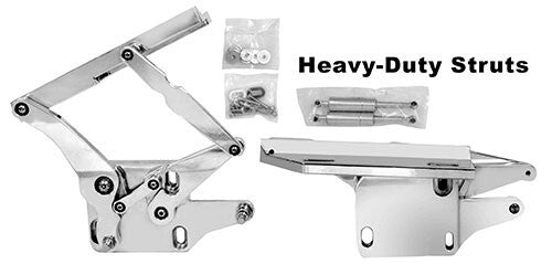 BILLET HOOD HINGES 1967-68 FORD MUSTANG / BRONCO PAIR