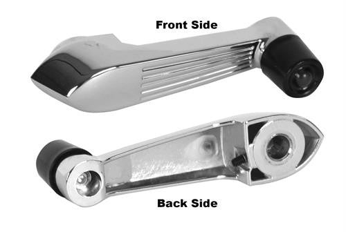 FRONT WINDOW REGULATOR HANDLE 1956 FORD TRUCK W/BLK KNOB