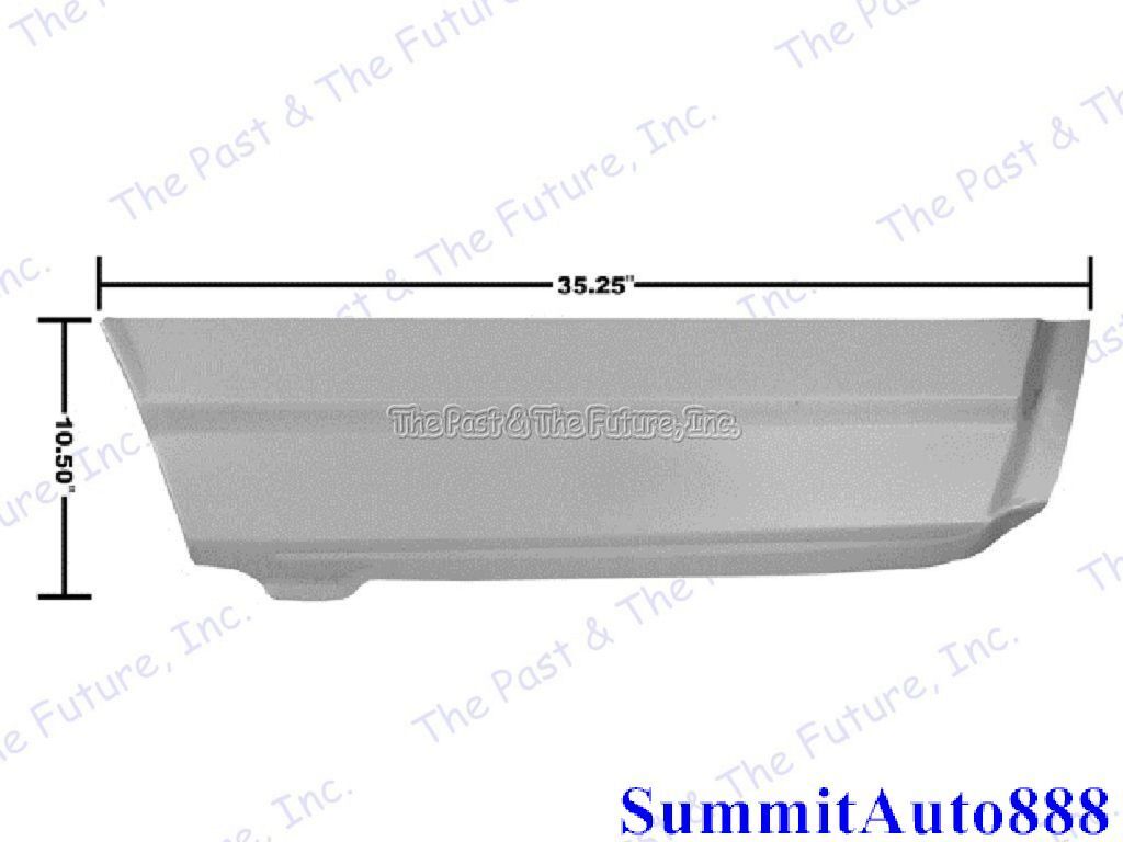 1968 69 70 71 72 Chevy El Camino Quarter Patch Panel Lower Rear Left Side