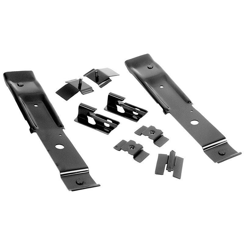 FRONT SEAT FRAME BRACKETS 1964-67 CHEVELLE 9PCS