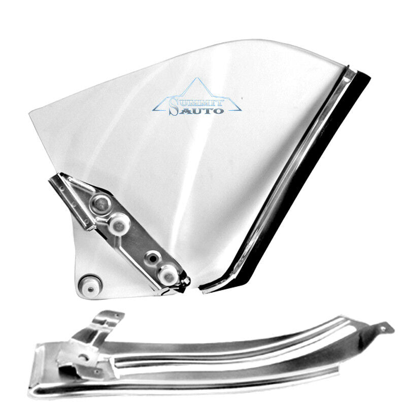 1968 69 Camaro Firebird Convertible Quarter Door Glass Window Assembly Left Side