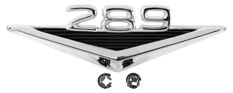 1965-66 MUSTANG FENDER EMBLEM 289