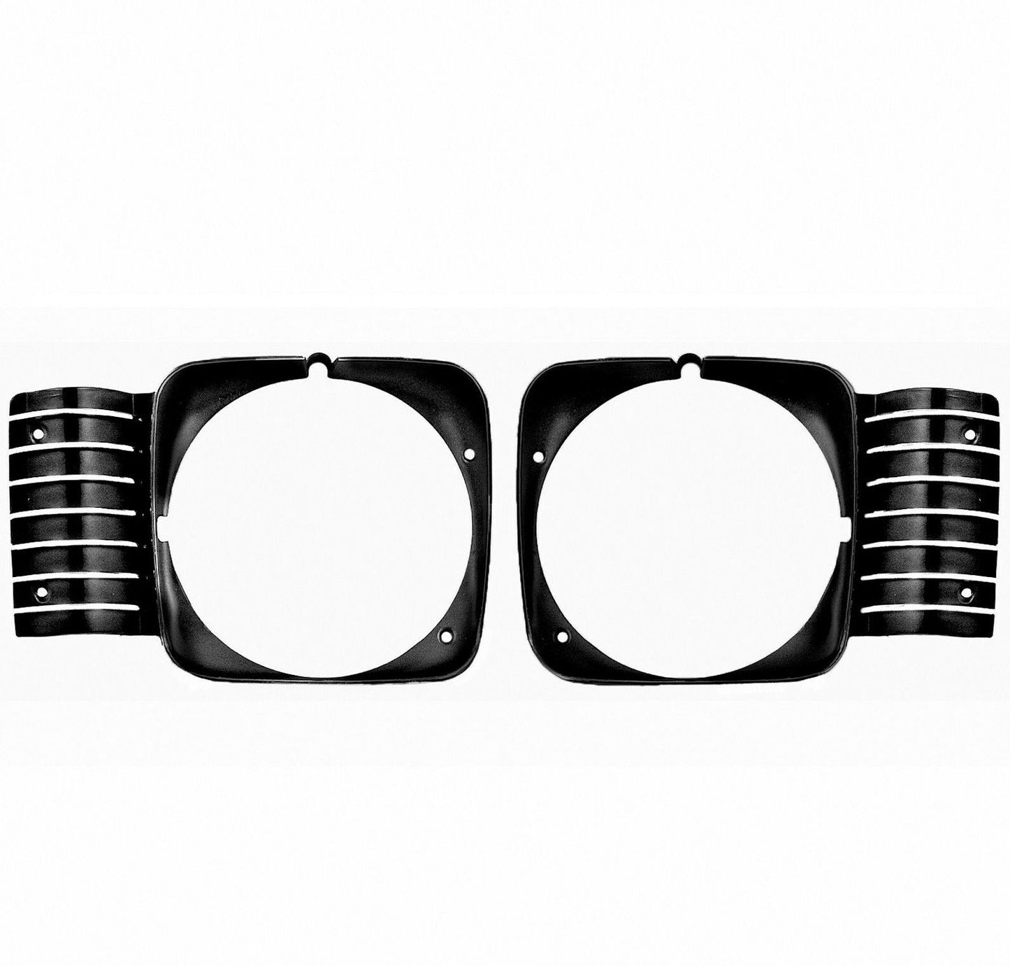 1968 68 Chevy Nova Head Light Headlamp Bezel Pair 2 PCS