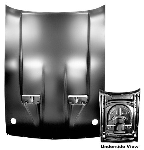 NASA HOOD 1971-73 FORD MUSTANG W/TWIST LOCK HOLES