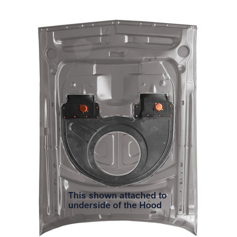 Hood Plenum Ford Mustang 1971 1972 1973 71 72 73 MSAC7173-3