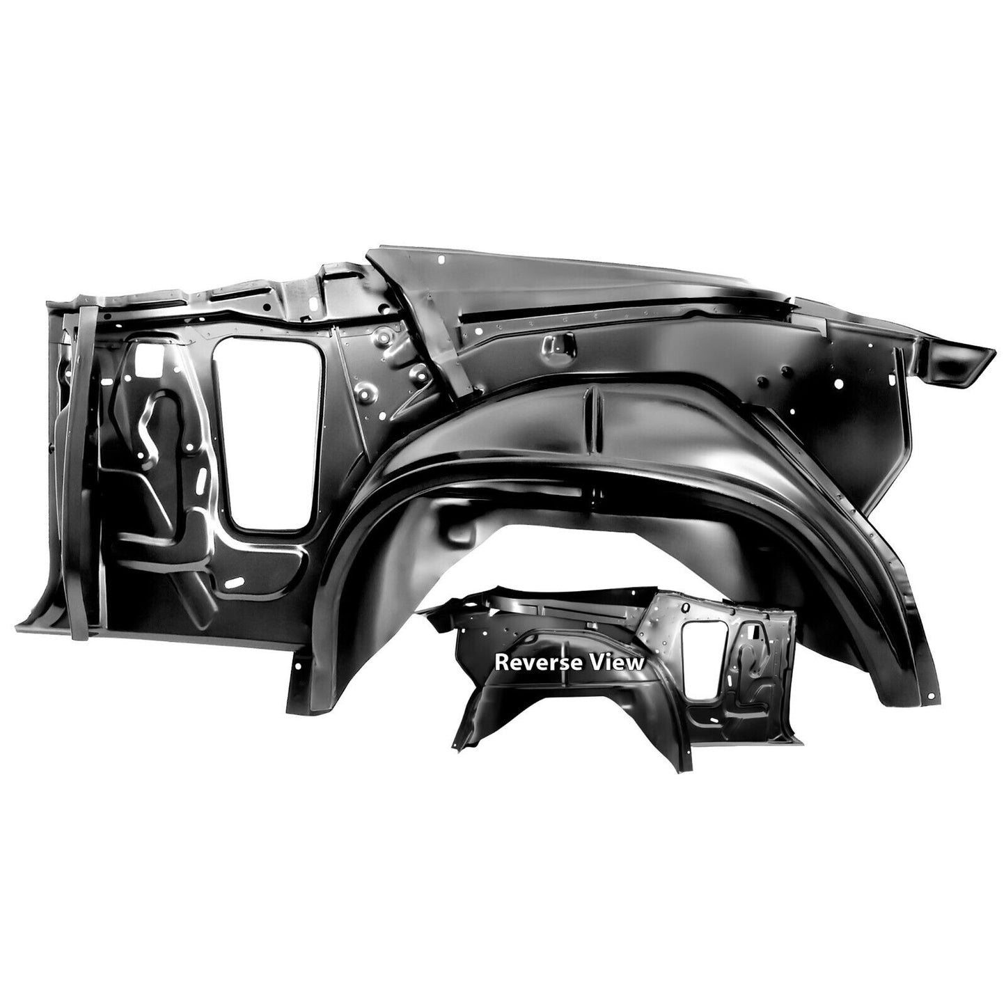 1970~1972 Chevelle Complete Quarter&Wheelhouse Panel Assembly LH SideConvertible