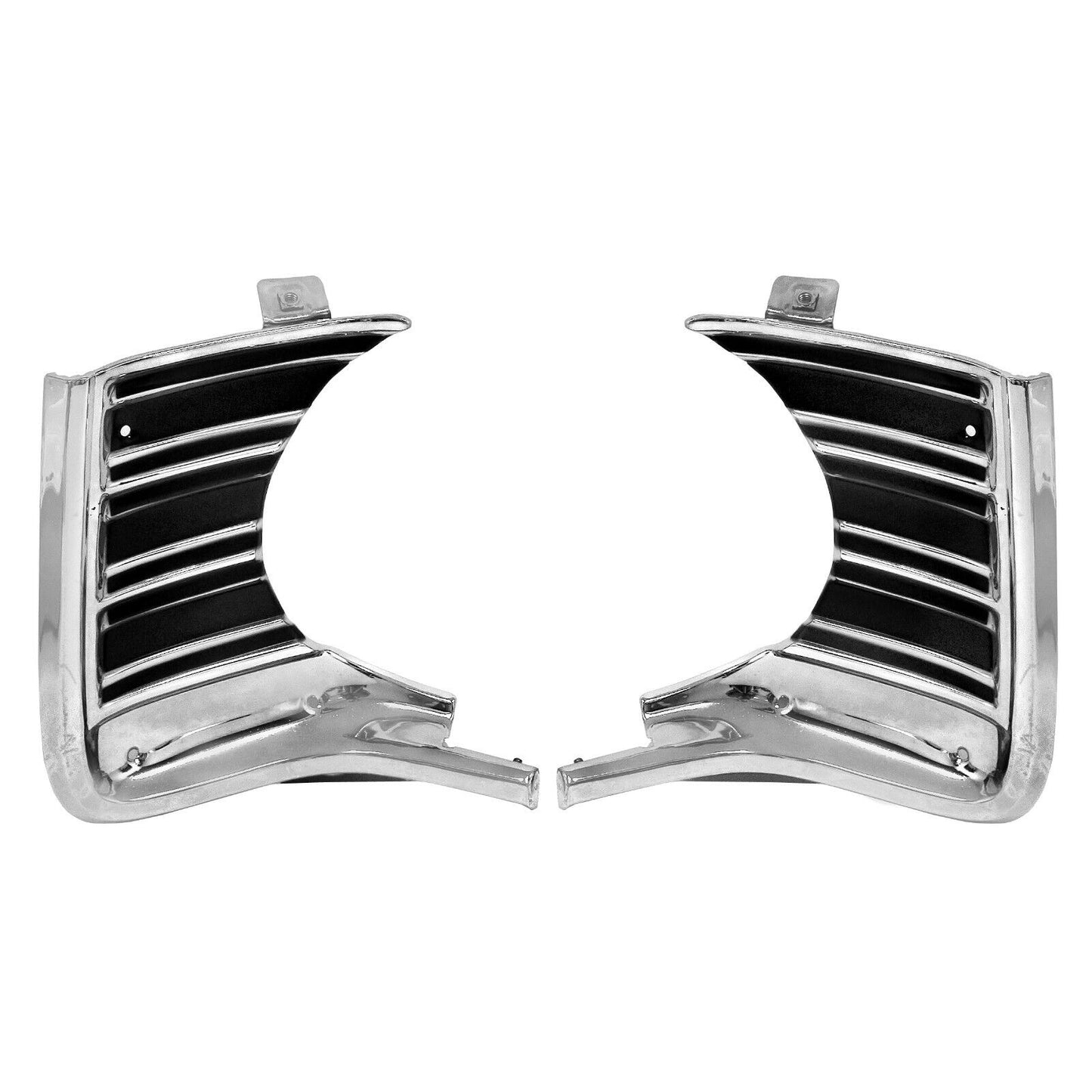1967 Chevy Chevelle El Camino Grille Corner Headlight Extension Outer Pair Dii