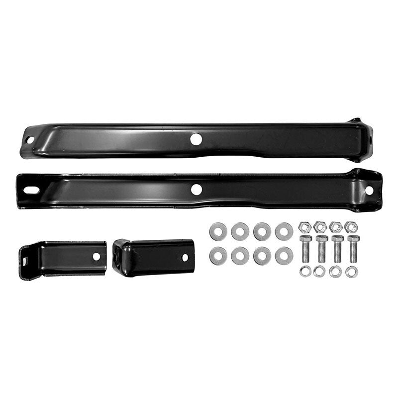 FRONT BUMPER BRACKET 1973-80 CHEVROLET TRUCK 4 PCS SET W/HARDWARE