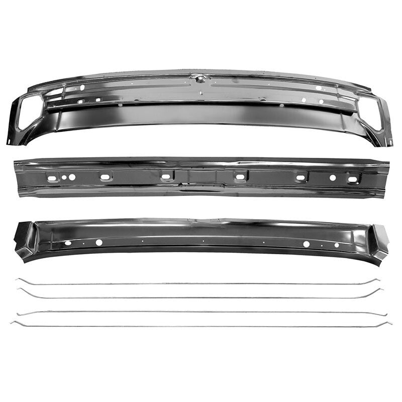 ROOF BRACE KIT 1970-72 7 PCS SET CHEVELLE / MONTE CARLO