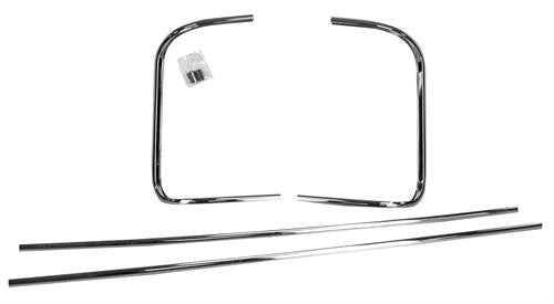 REAR WINDOW MOLDING 1956 FORD TRUCK 4 PCS SET ALUMINUM
