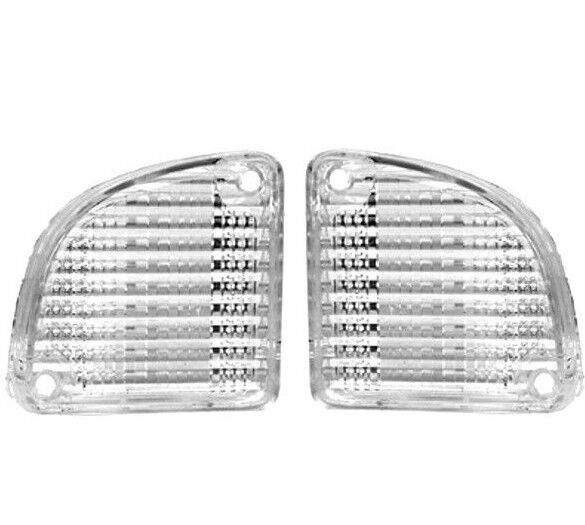 1967~1972 Chevy Pickup Truck Backup Light Lens Clear Fleetside - Pair / 2 Pieces