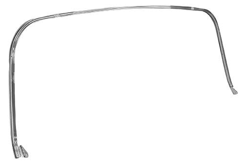 REAR CONVERTIBLE TOP FRAME HOLDER 1968-72 PONTIAC GTO (CHROME)