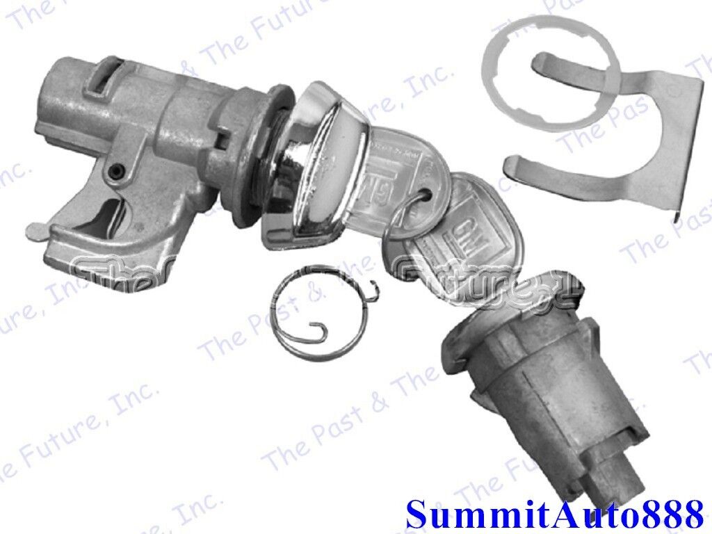 69 Camaro Glove Box Trunk Lock Kit -Later Round Head Key CALS69-3