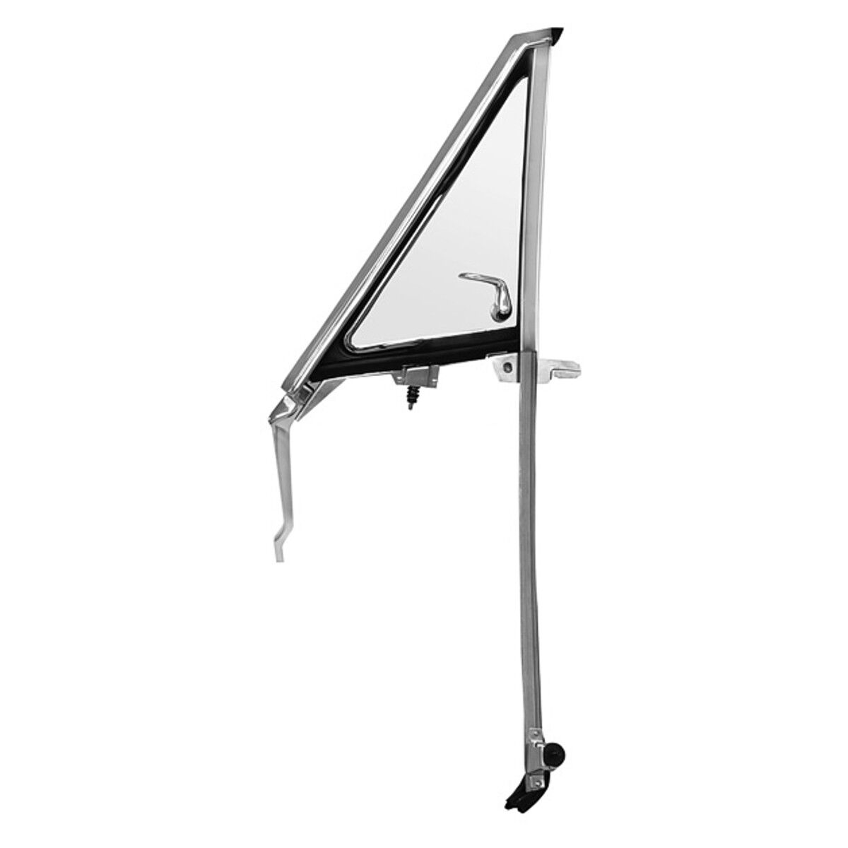 1967 Camaro Vent Window Glass Frame Assembly Clear Right Side Dynacorn New