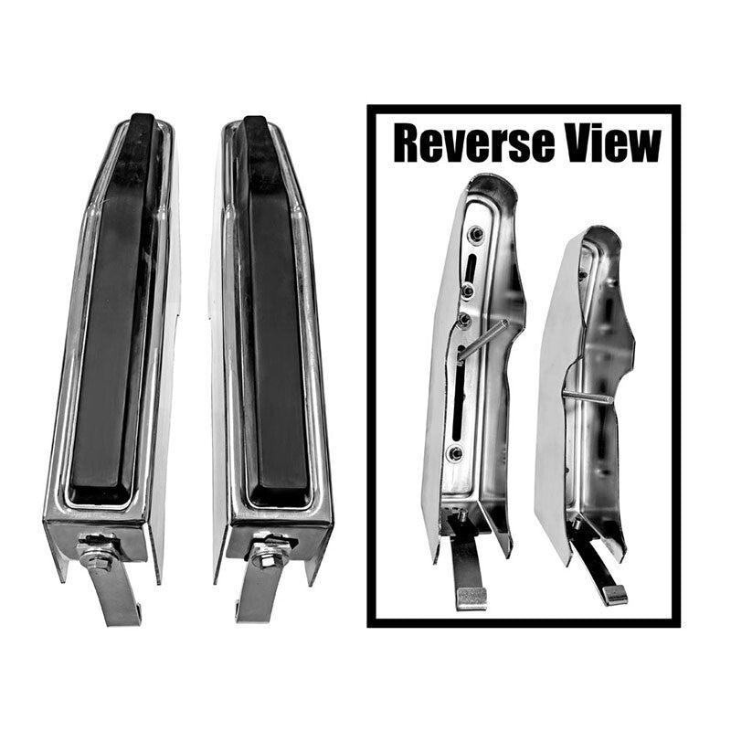 FRONT TRUCK BUMPER GAURDS 1967-72 CHEVROLET TRUCK PAIR