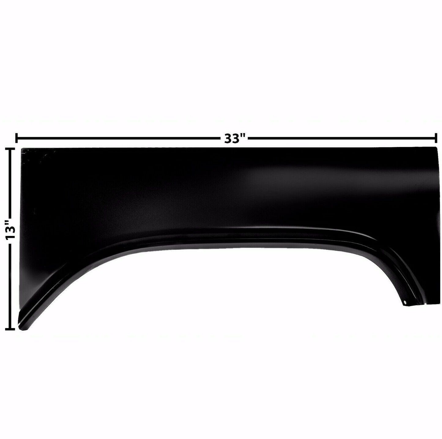 1960 61 62 63 64 65 66 Chevy Pickup Truck Bed Wheel Arch Fleetside 6' Bed Right