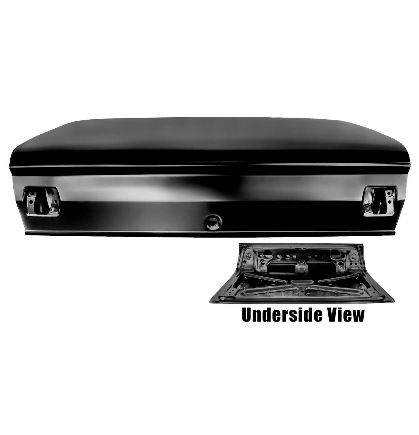 1965 Chevy II Nova Rear Trunk Deck Lid Panel EDP Steel Dynacorn