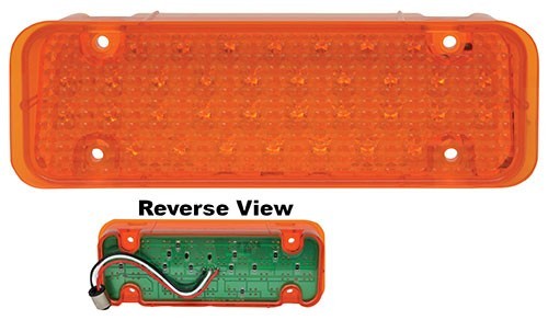 FRONT PARKING LAMP ASSEMBLY 1971-72 CHEVROLET TRUCK AMBER