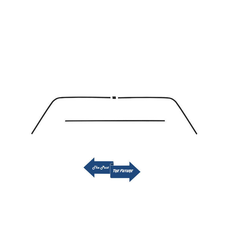 Rear Window Interior Trims 4 Pieces Set 1968 69 70 Dodge Charger Dynacorn