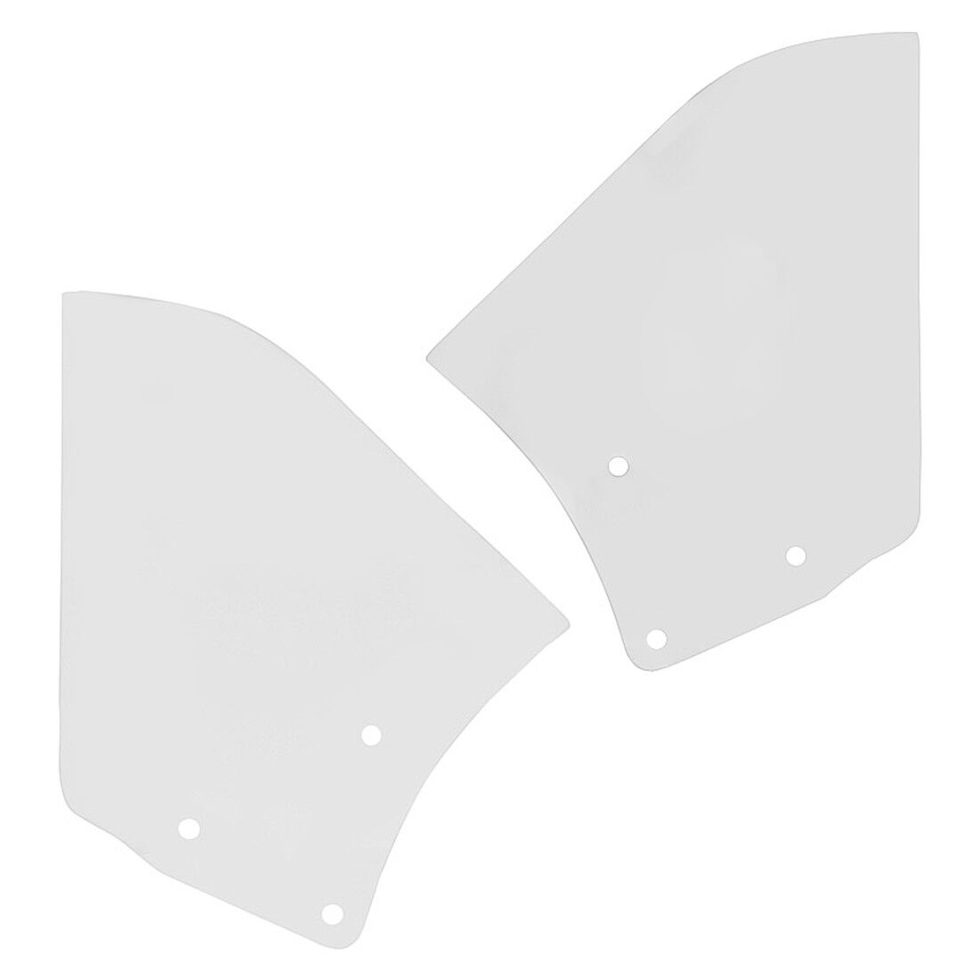 1967 Chevrolet Camaro Quarter Window Glass Convertible Pair 2 Pieces