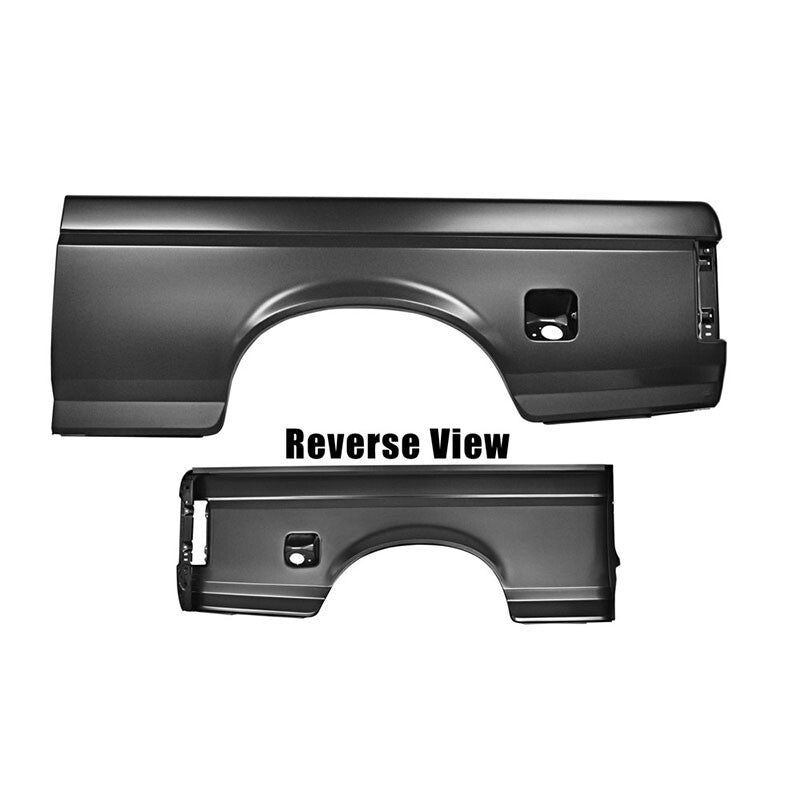 BEDSIDE ASSEMBLY OUTER LH 1987-98 FORD TRUCK SINGLE FUEL SHORT BED / STYLESIDE