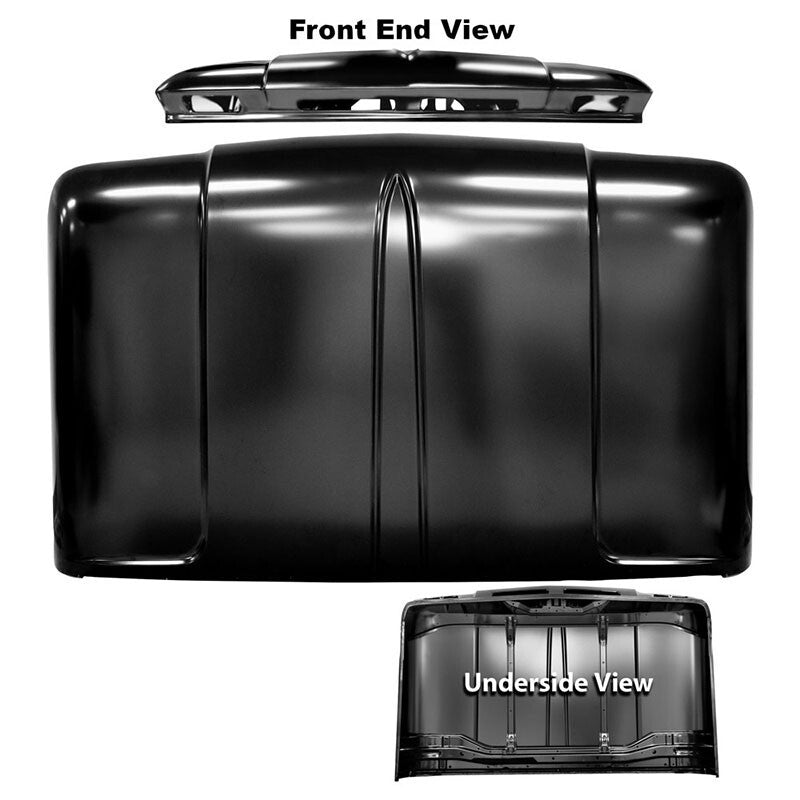 FRONT HOOD 1960-66 CHEVROLET TRUCK - CORRECT FOR 62-66 WILL FIT 60-61