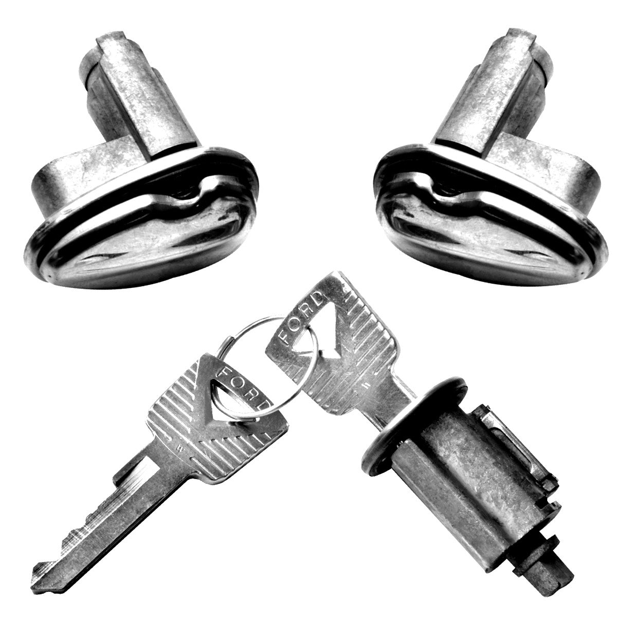 New Ignition and Door Lock Ford Keys Kit 60 61 62 63 Ford Falcon FCGT6063-1